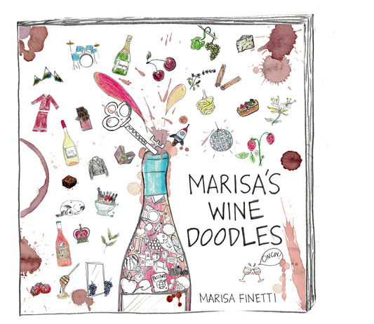 Marisa's Wine Doodles - The Book